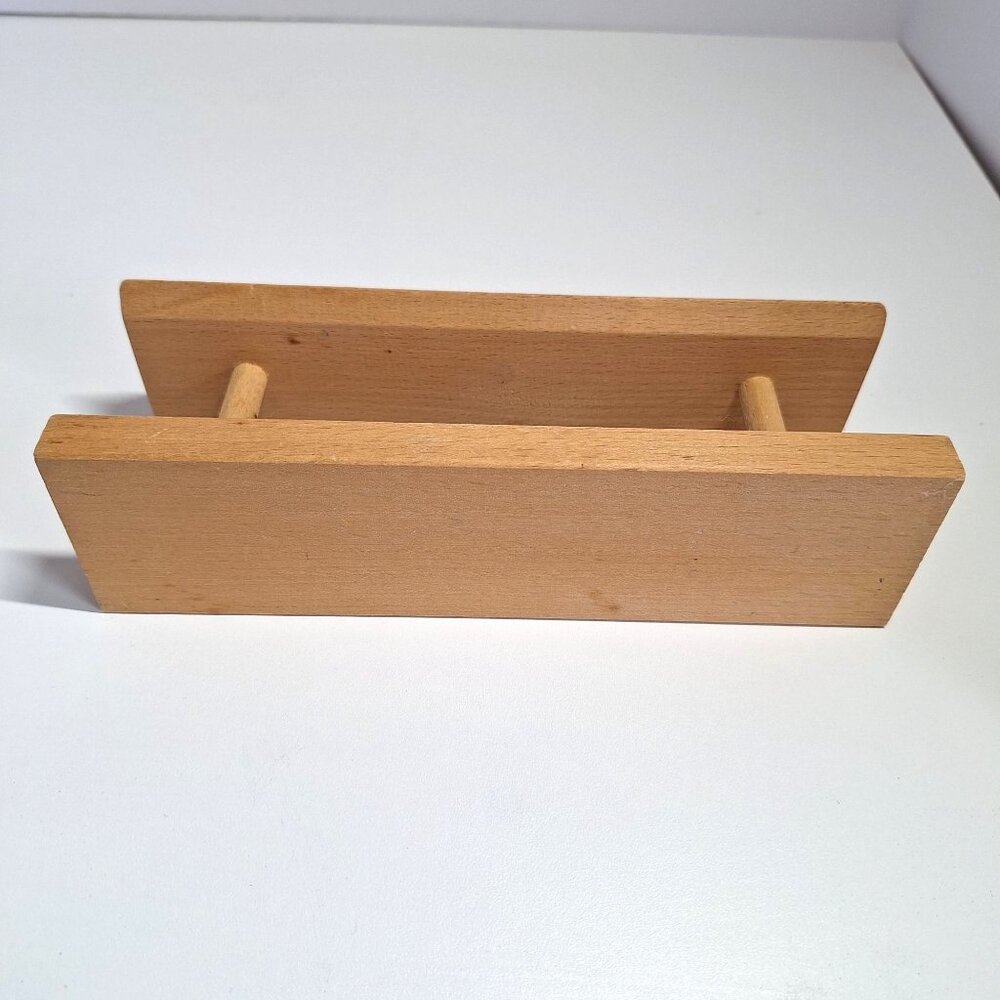 Vintage BRIO Wood Train Station Platform with Bench 8.5" x 3" - Picture 6 of 10